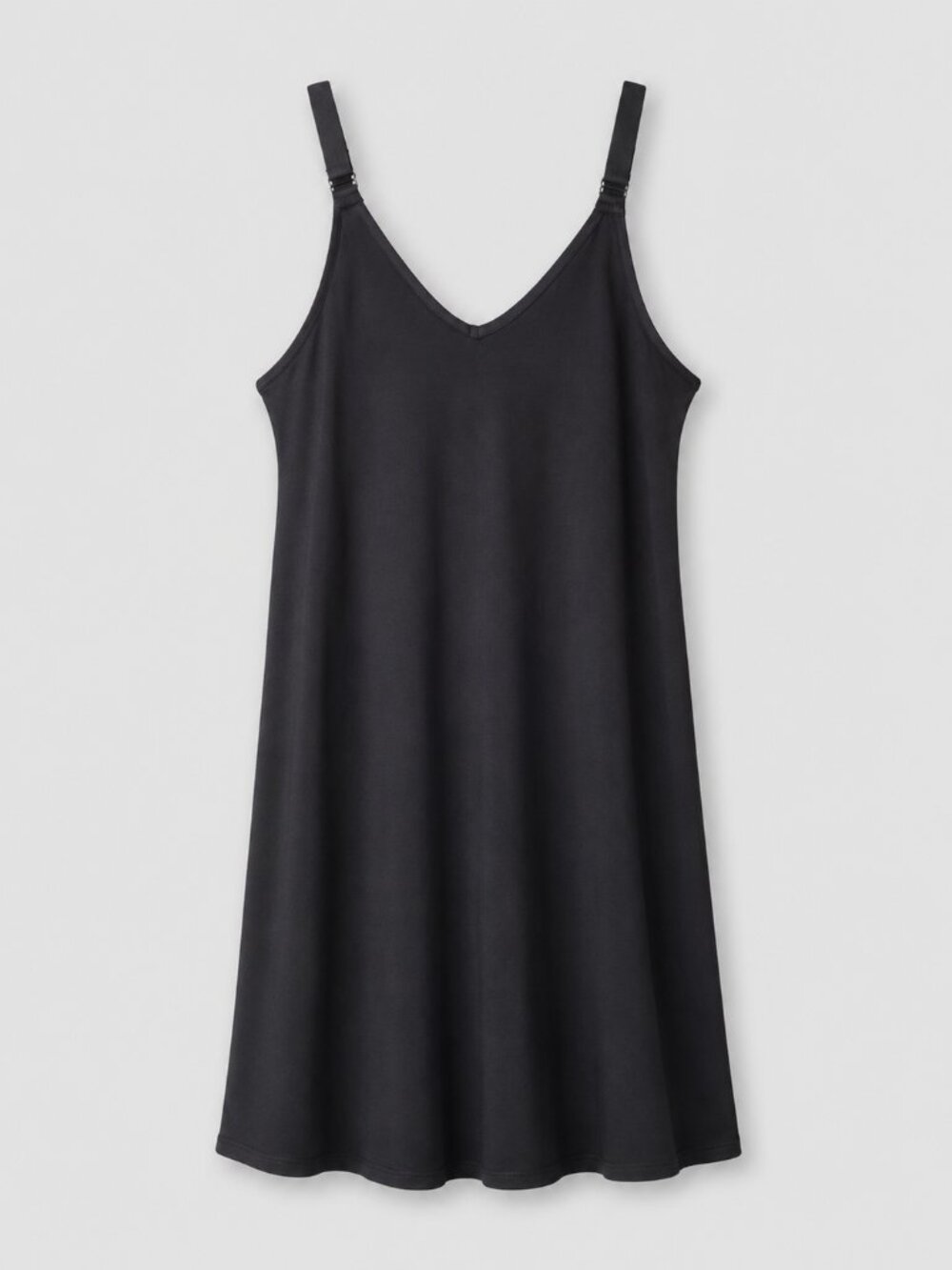 NWT Lilac + London Black Cami Dress Size Small With Pockets - Picture 2 of 4